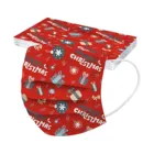 Маски для косплея для взрослых женщин мужчин 8 цветов одноразовая маска для лица Рождественский Санта и олень печатная 3ply Ушная петля маска для лица 10 шт.