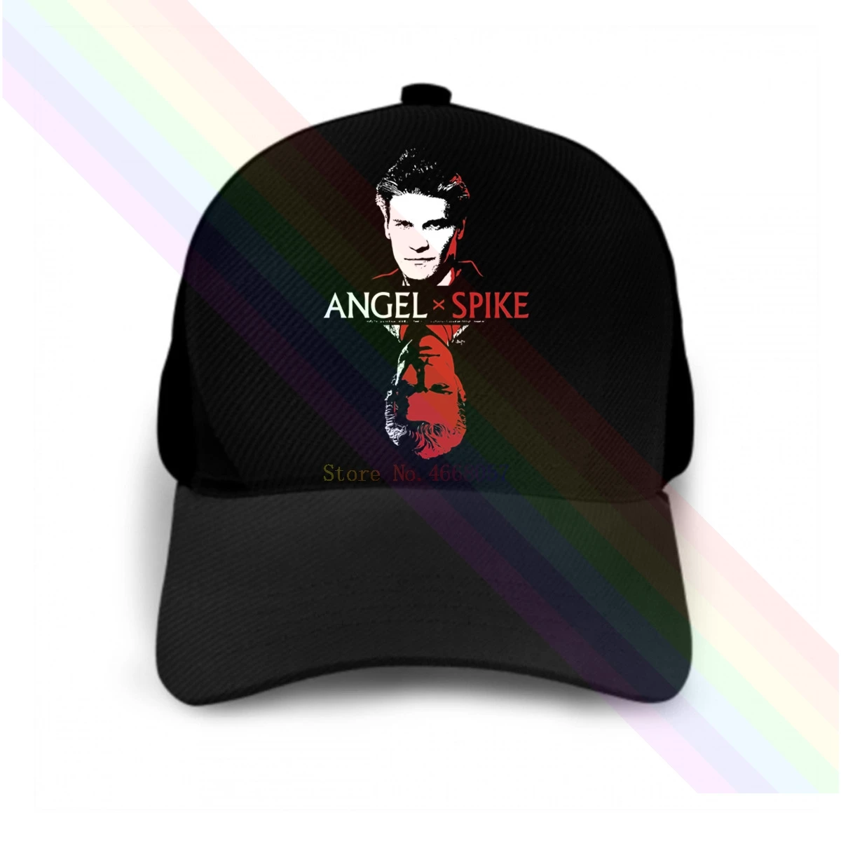 Спайк Баффи рассекающий вампира и ангел 2020 Новинка черная популярная бейсболка