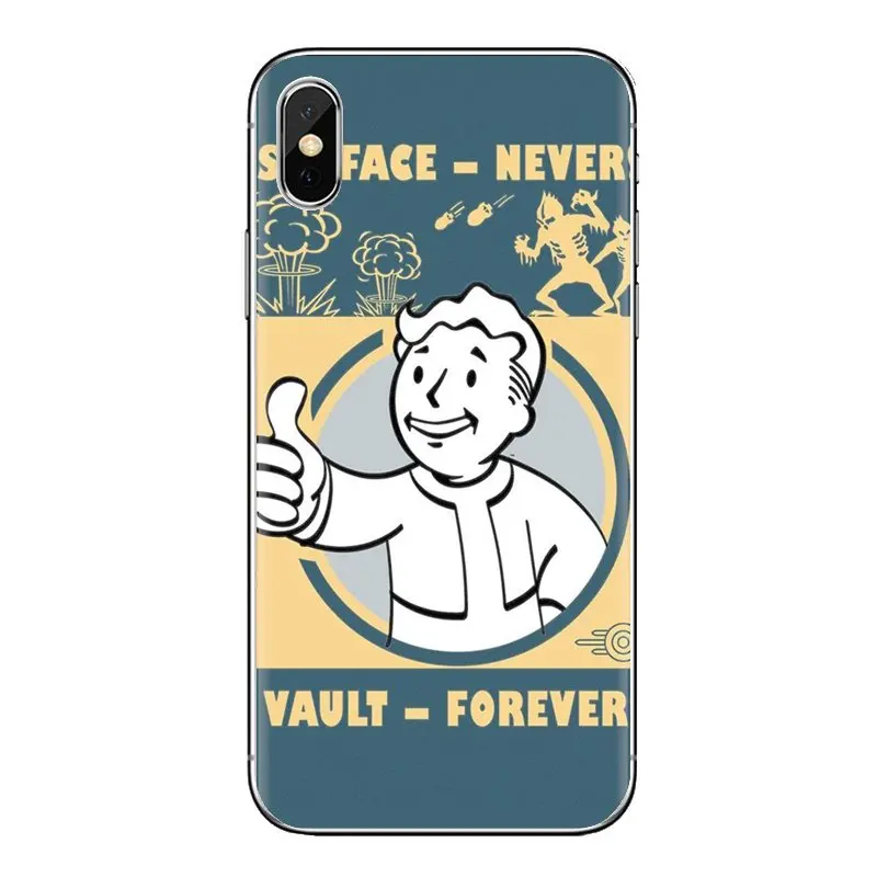 Силиконовый чехол-накладка для студии Black Isle игра Fallout Xiao mi 6 A1 Max x 2 5X 6X Red Note 5 5A 4X 4A A4