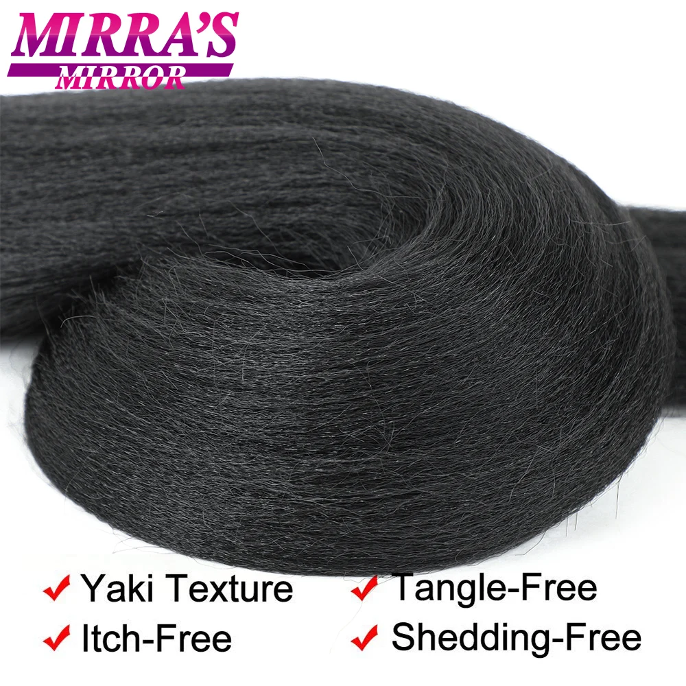 Предварительно растянутые синтетические волосы для плетения кос Омбре 12/16/20/26/30