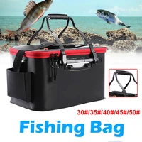 multifunctional fishing bucket eva live fish portable eva fishing bag foldable fishing bucket live fish box camping water