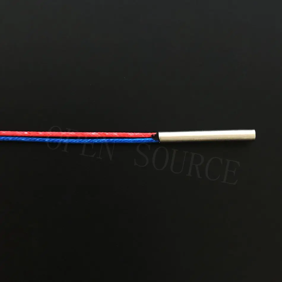 До 450 градусов 3D принтер m3x22mm PT100 датчик температуры с 1 метровым кабелем для