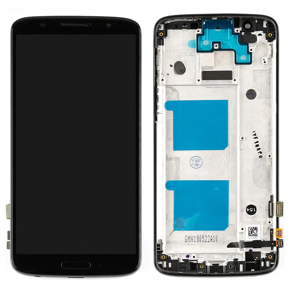 Для Motorola Moto G6 XT1925-1 XT1925-2 XT1925-3 XT1925-4 XT1925-5 ЖК-дисплей Дисплей Сенсорный экран дигитайзер Рамка
