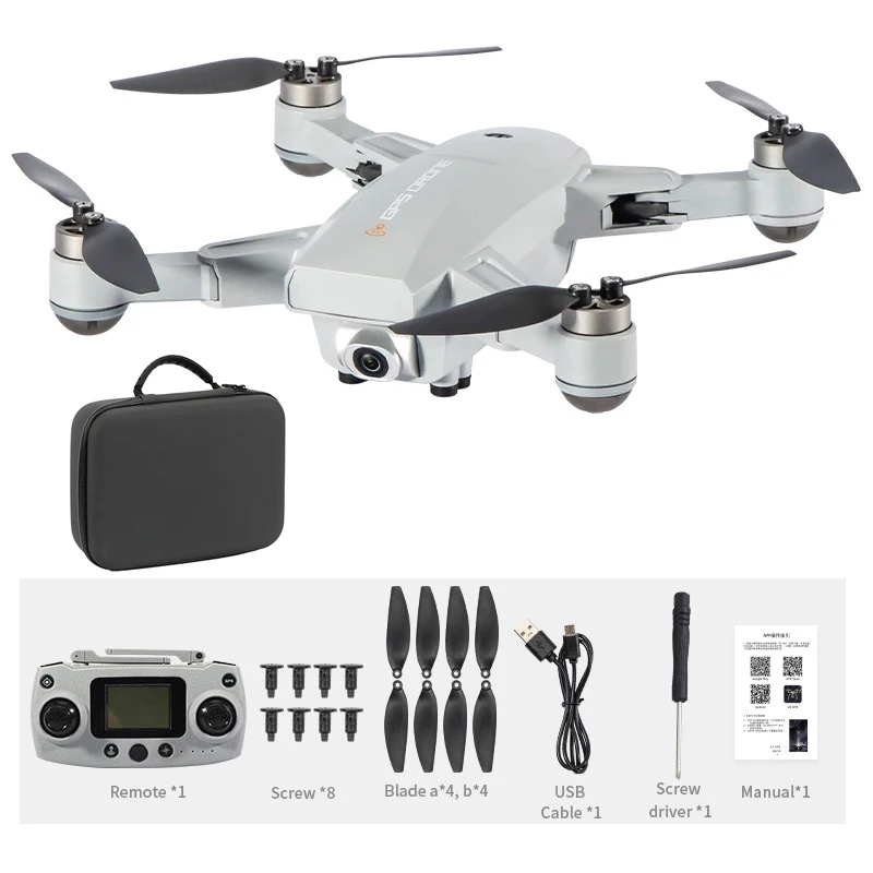

2021 NEW X16 Drone GPS 6K 5G WiFi Live Video FPV Quadrotor Flight 25 Minutes Rc Distance 500m HD Wide-Angle Camera RC Drone Toys