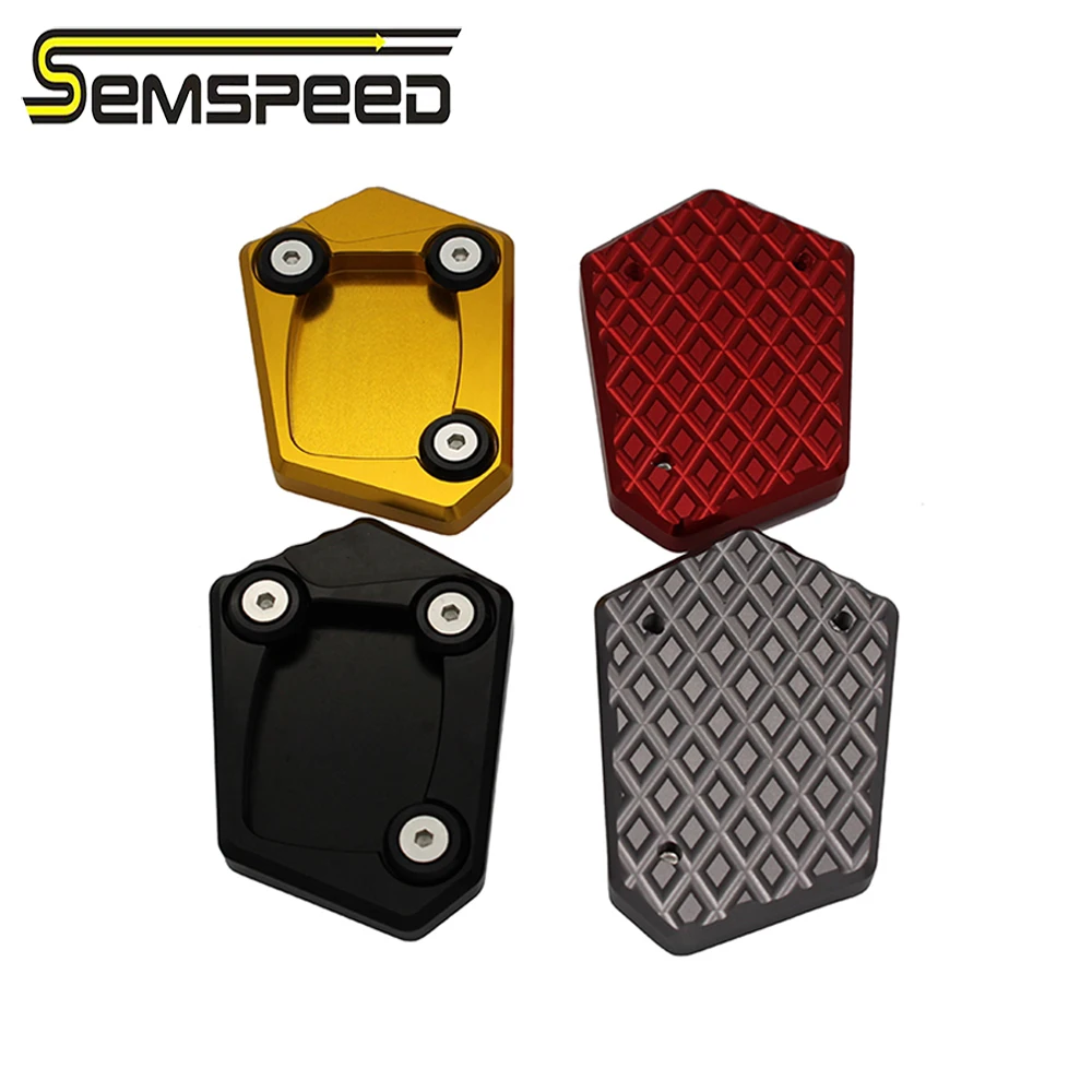 CNC мотоцикл для Honda боковая подставка увеличитель подножка расширение пластина Pad CBR250 CBR300 CBR500 CB650 CB650F CB500F CB500X запчасти