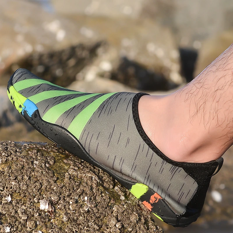 Акватуфли унисекс для мужчин и женщин пляжная обувь плавания йоги бега вождения