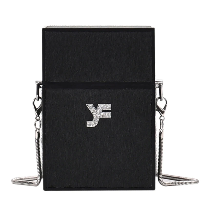 

Web celebrity small bag female 2020 new fashion Korean version versatile cross-body bag chain fashion box bag mobile phone bag