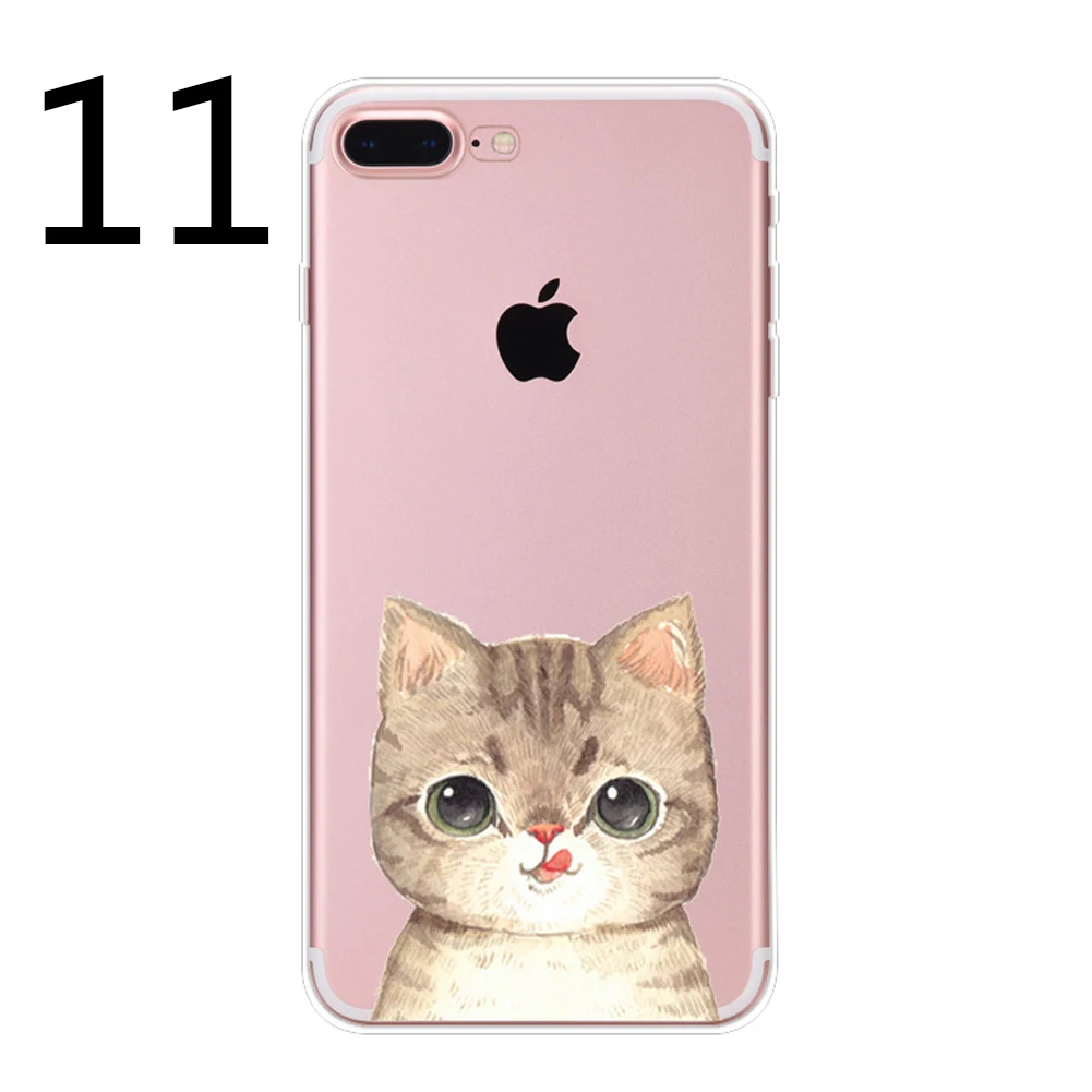 Модный мультяшный чехол для пары iPhone 6plus 7plus 8plus силиконовый матовый iphone 7 8 6s