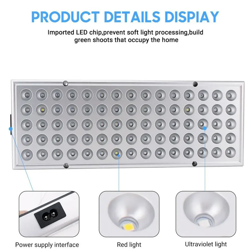 

300W LED G300W LED Grow Light Panel Power Saving Light Suitable For Plant Growing Flower Growing Full Spectrum Plant Growing