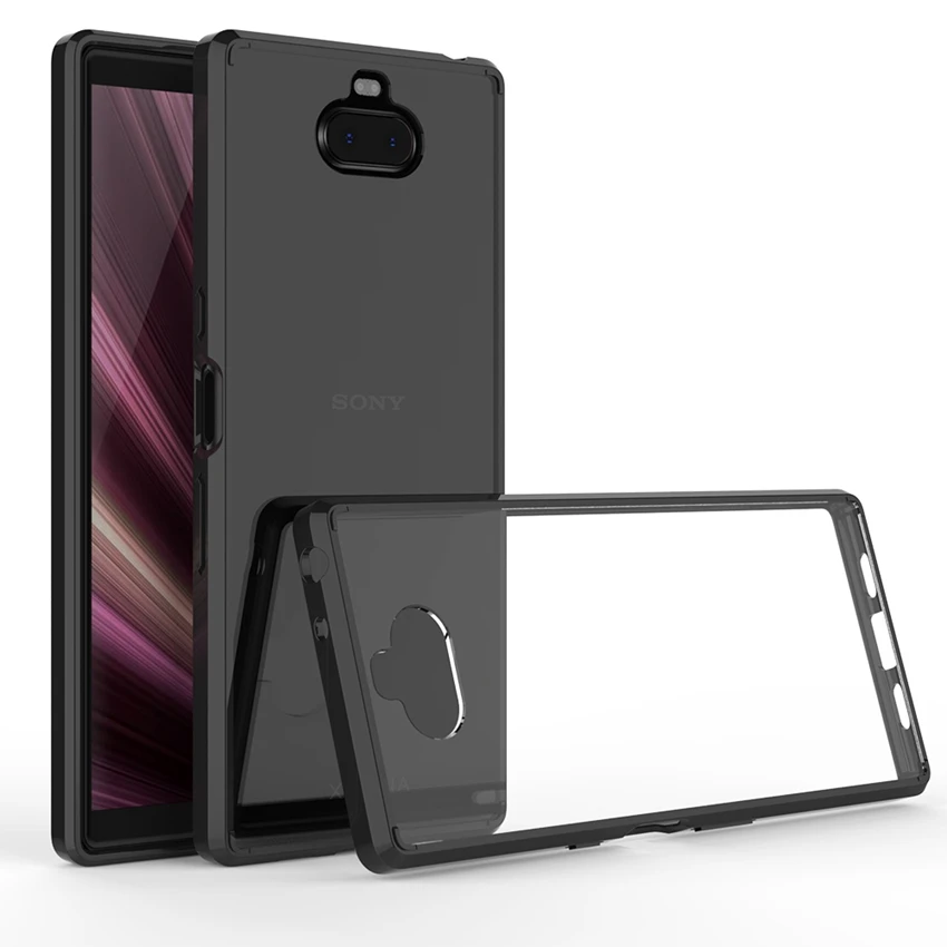 Мягкий чехол из ТПУ/поликарбоната для Sony Xperia 1III 10III 1 III 10 Чехлы Обложка гибридный