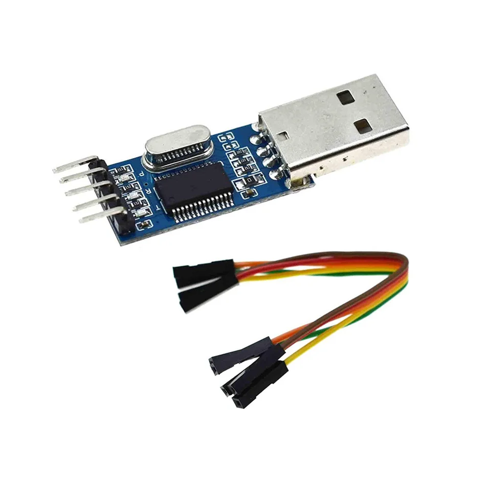 1pcs PL2303HX+1pcs CP2102+1pcs CH340G USB TO TTL для Arduino PL2303 CP2102 5PIN в UART модуле.