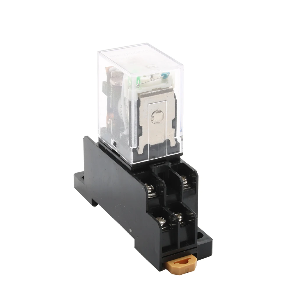 MY2P HH52P MY2NJ релейная катушка DPDT micro мини-реле с розеткой базовый держатель AC 110V 220V DC