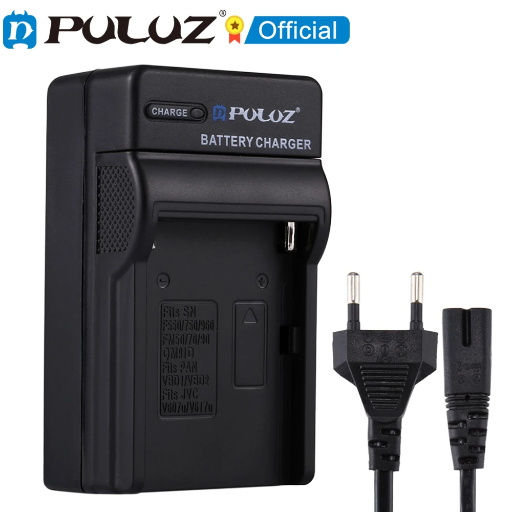 PULUZ вилка европейского и американского автомобиля Зарядное устройство Батарея с