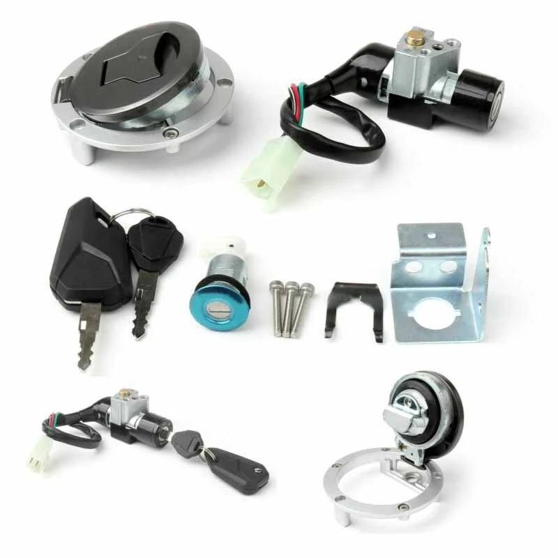 

Ignition Switch Fuel Gas Cap Cover Key Lock Set for Honda GROM MSX125SF 2016