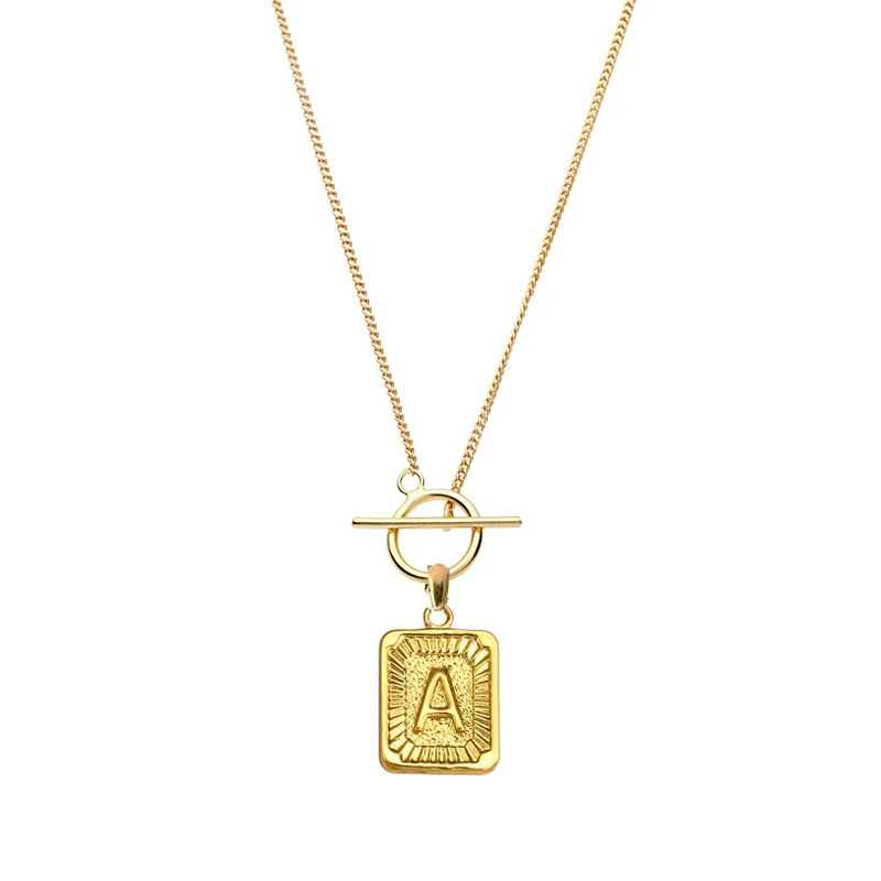 Женское Ожерелье с буквами алфавита 26 букв | Украшения и аксессуары