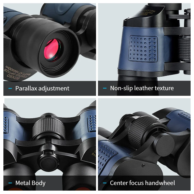 60X60 бинокль телескоп мощный ночного видения Профессиональный и дальний для huntin |