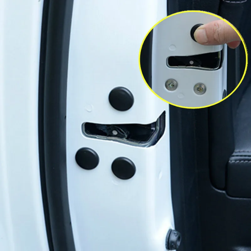 12Pc Car Door Lock Screw Protector Cover Auto Accessories For Land Rover LR4 LR3 LR2 Range Evoque Defender Discovery | Автомобили и