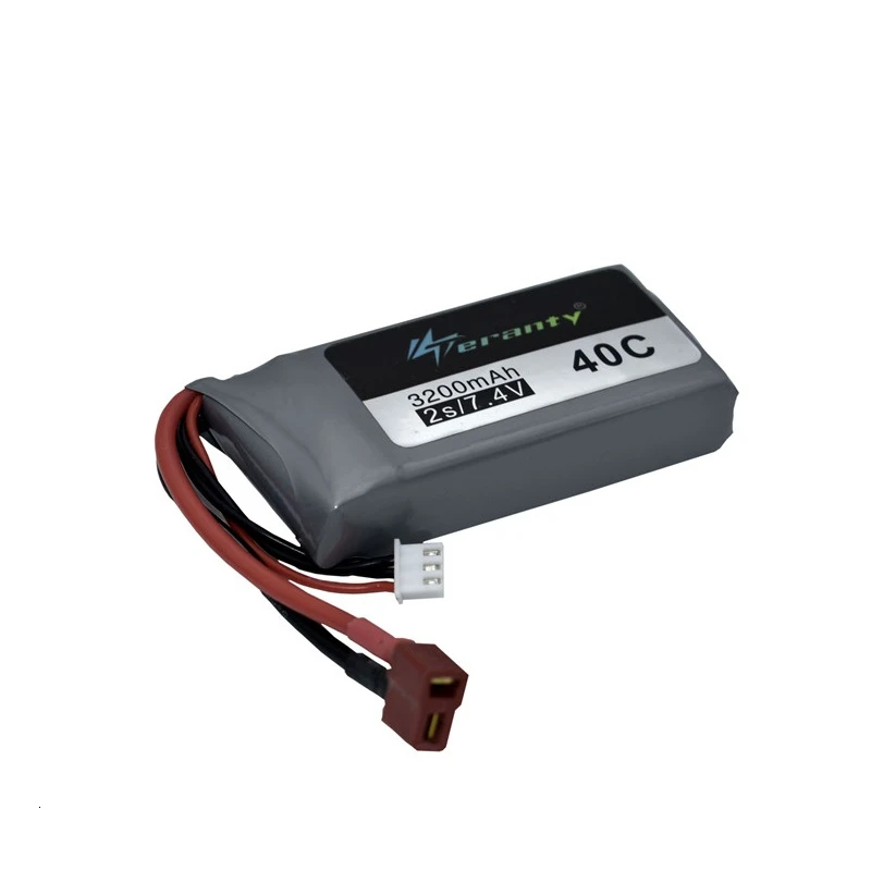 Обновление 3200mah 7 4 v Lipo батарея для Wltoys 12428 12423 RC четырехколесный автомобиль Feiyue 03 Q39