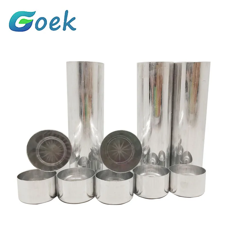 

Стоматологический пустый алюминиевый картридж с крышкой, стоматологический инструмент, лабораторные принадлежности для стоматологически...