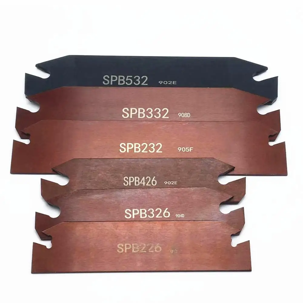 SPB26-2 SPB26-3 SPB26-4 SPB26-5 SPB32-2 SPB32-3 SPB32-4 SPB32-5 SPB32-6 Parts Blade SPB Cutting Insert SPB226 Lathe CNC Tool