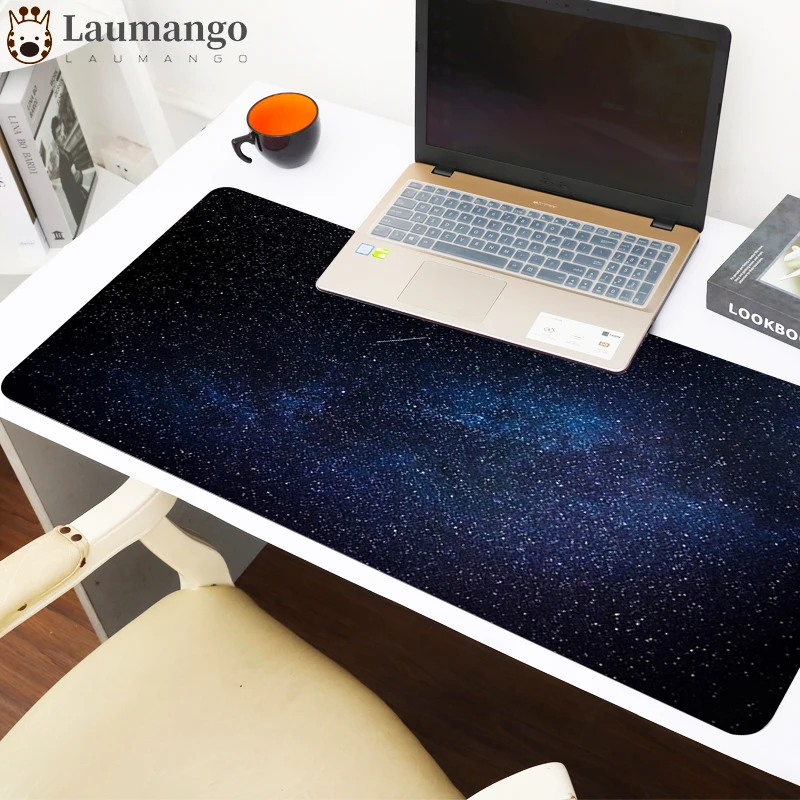 

Game player large size rubber game mouse pad universe planet keyboard table pad