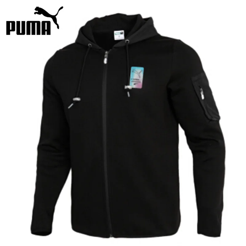 

Original New Arrival PUMA Avenir FZ Hoodie DK Men's jacket Hooded Sportswear