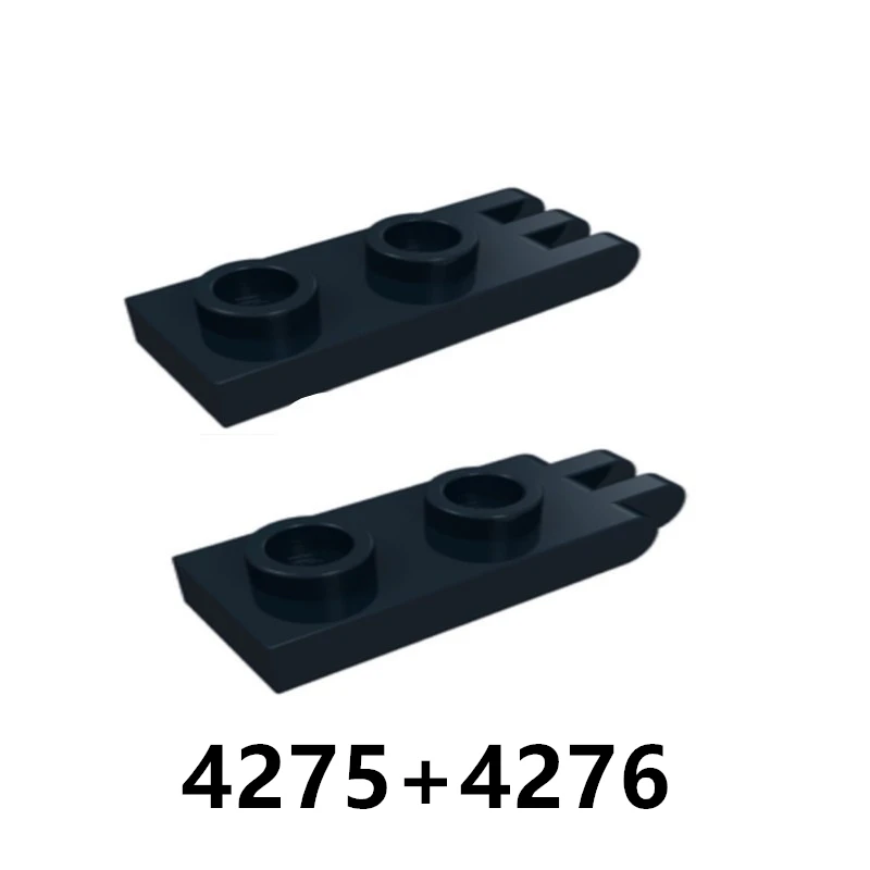 

building block MOC parts small particle assembly toy 4275 three finger hinge plate + 4276 two finger hinge plate 1x2