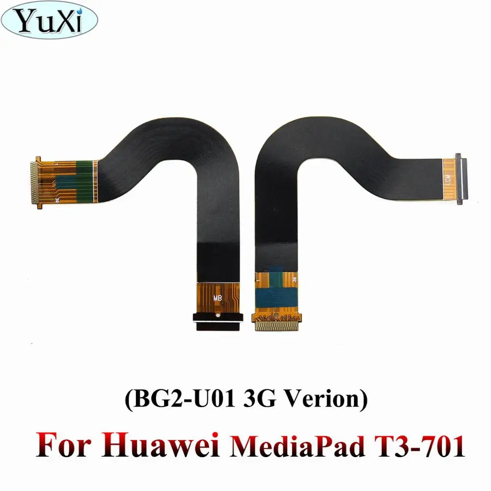 T3-701 BG2-U01 Юйси для huawei MediaPad M2 M3 lite T1-821W T1-823L T1-701U BG2-W09 BG2-U01 ЖК-дисплей материнская плата дисплей разъем шлейф - Цвет: T3-701 BG2-U01