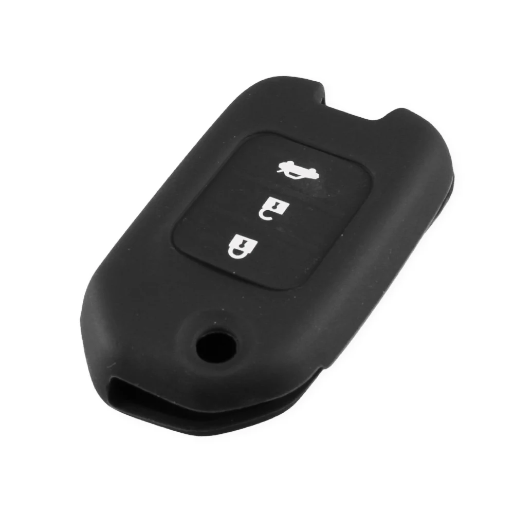 Силиконовый чехол KEYYOU для ключей Accord Honda CRV Civic Jazz Crider HRV автомобильный пульт