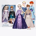 Disney Store мультфильм Холодное сердце 2 Принцесса Анна Эльза куклы игрушки принцесса фигурки игрушки для детей Рождественский подарок