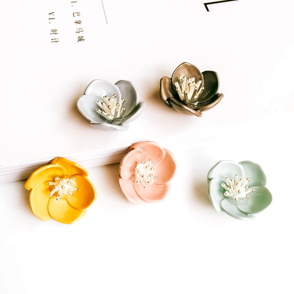 6 шт. подвески в виде цветка 22 мм | Украшения и аксессуары