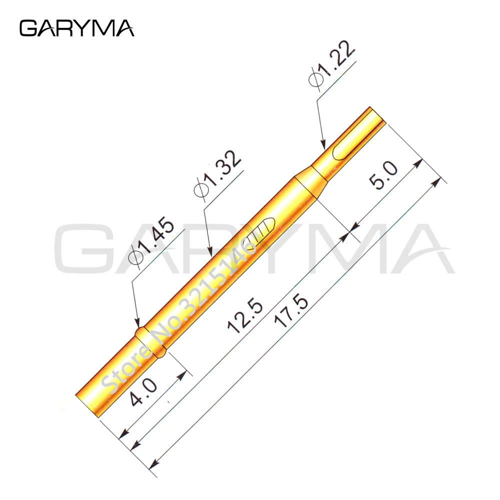 100 шт в упаковке R75-3S зонд Pogo контактный разъем Длина 26 5 мм инструмент |