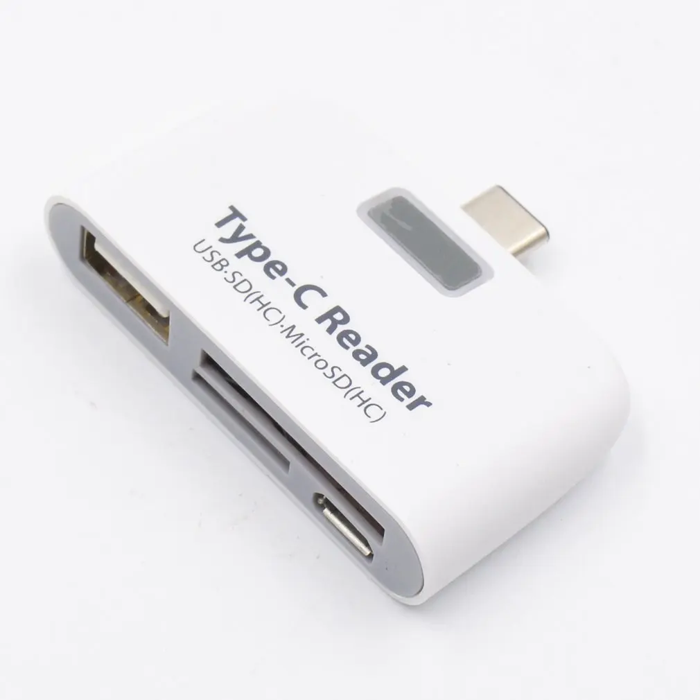 USB 3 1 type c OTG кард ридер C папа 0 TF SD MS Женский адаптер для Macbook| |