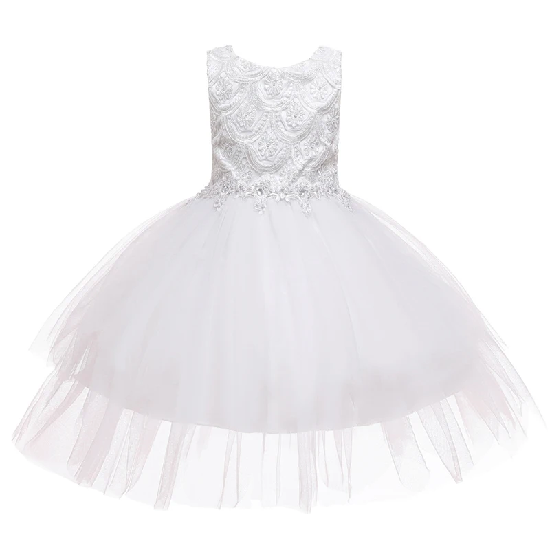 

2020 New Fashion Summer Girl Dress Cute In The Big Boy Girl Birthday Princess Dress Children Wedding Dress Wedding Lace Dress
