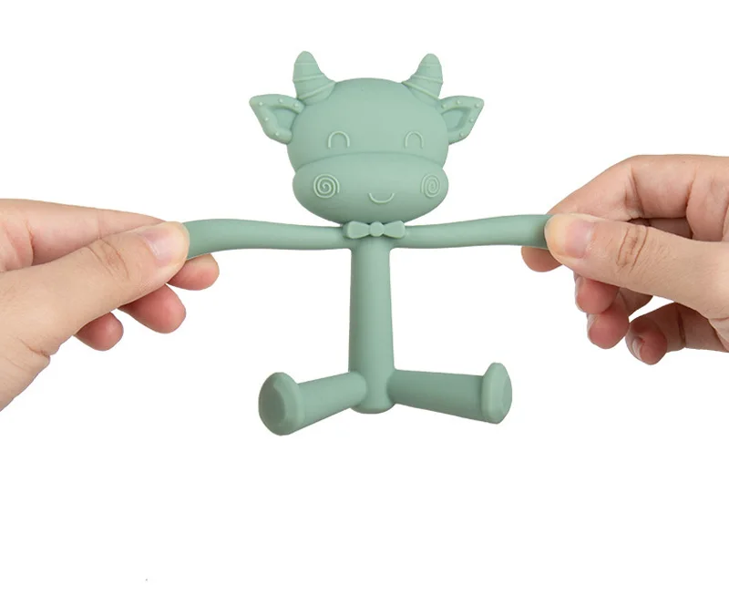 XCQGH стереоскопические силиконовые грызунки для новорожденных мальчиков и