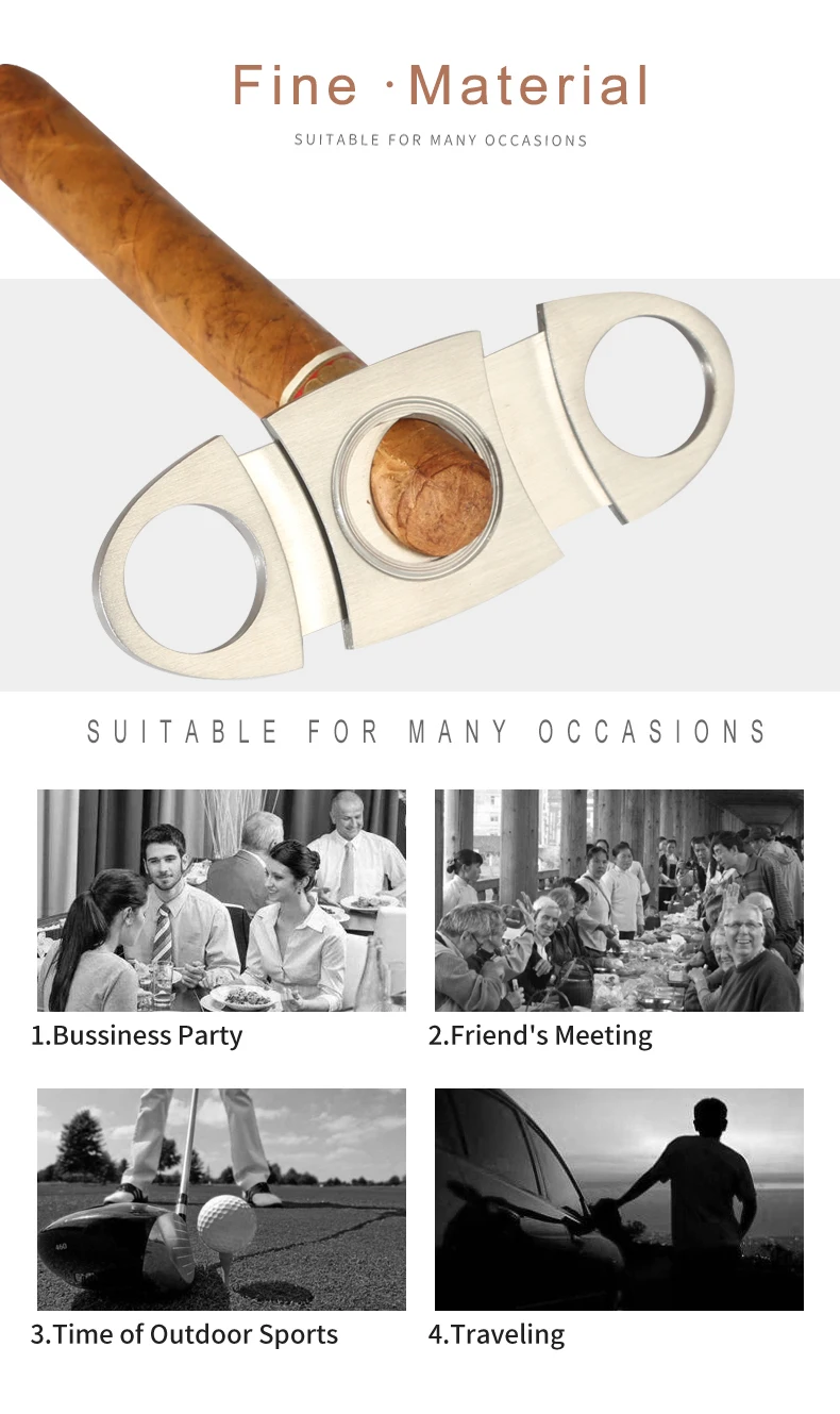 COHIBA зажигалка резак аксессуары набор газовые зажигалки острый сигарный нож набор с подарочной коробкой