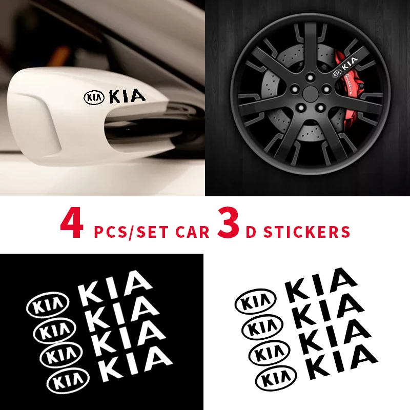 4 шт. Высококачественные наклейки на автомобильные ручки для KIA K2 K3 K5 Sorento Sportage R Rio