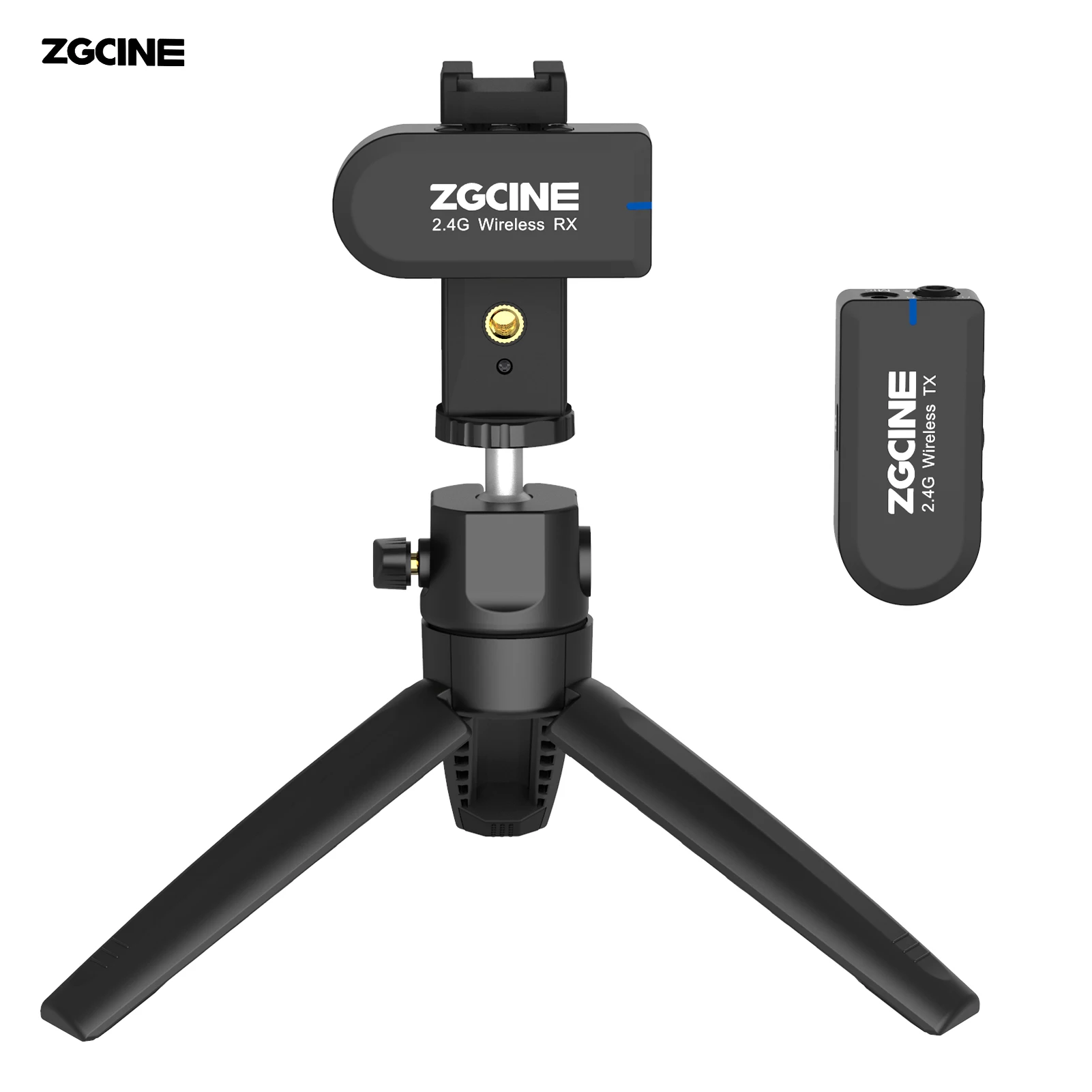 

Микрофон ZGCINE ATOM, 2,4G, беспроводной петличный, всенаправленный, с клипсой, для записи видео