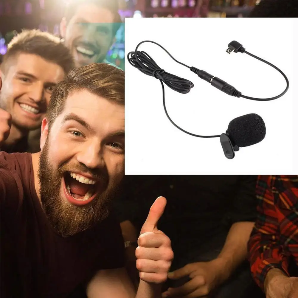 Профессиональный зажим для внешнего микрофона USB Кабель адаптер набор