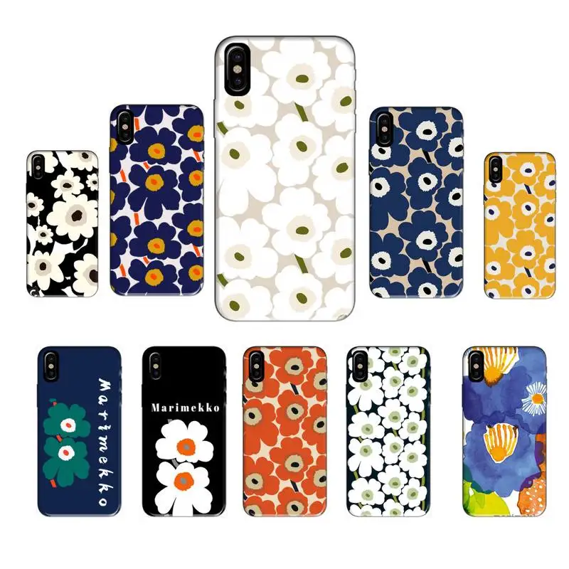 

M-Marimes & Kkoes Phone Case Black Tpu For Iphone XR Xs 11 12 13 Mini Pro Max 6 7 8 Plus X 6s SE 2020 Cover