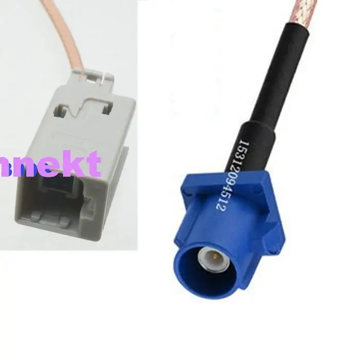 

Кабель-переходник Fakra C, штекер-штекер Gt5-1s, гнездо Fakra, квадратное гнездо, гнездо GPS, антенный кабель