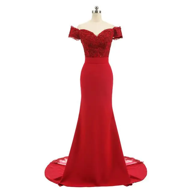 Длинные Макси платья Robe De Soiree бордовые вечерние платья для выпускного вечера настоящая Русалка Вечерние платья Длинные vestido de festa