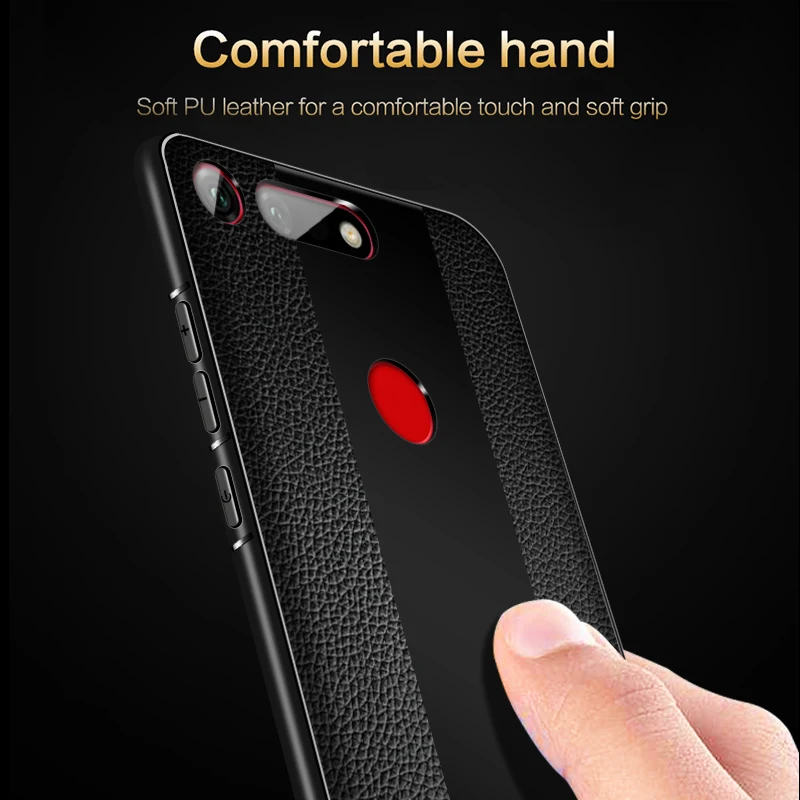 UPaitou Case for Huawei Honor View 20 10 9 V20 V10 V9 Anti Fingerprint Business Ultra Thin TPU Cover |