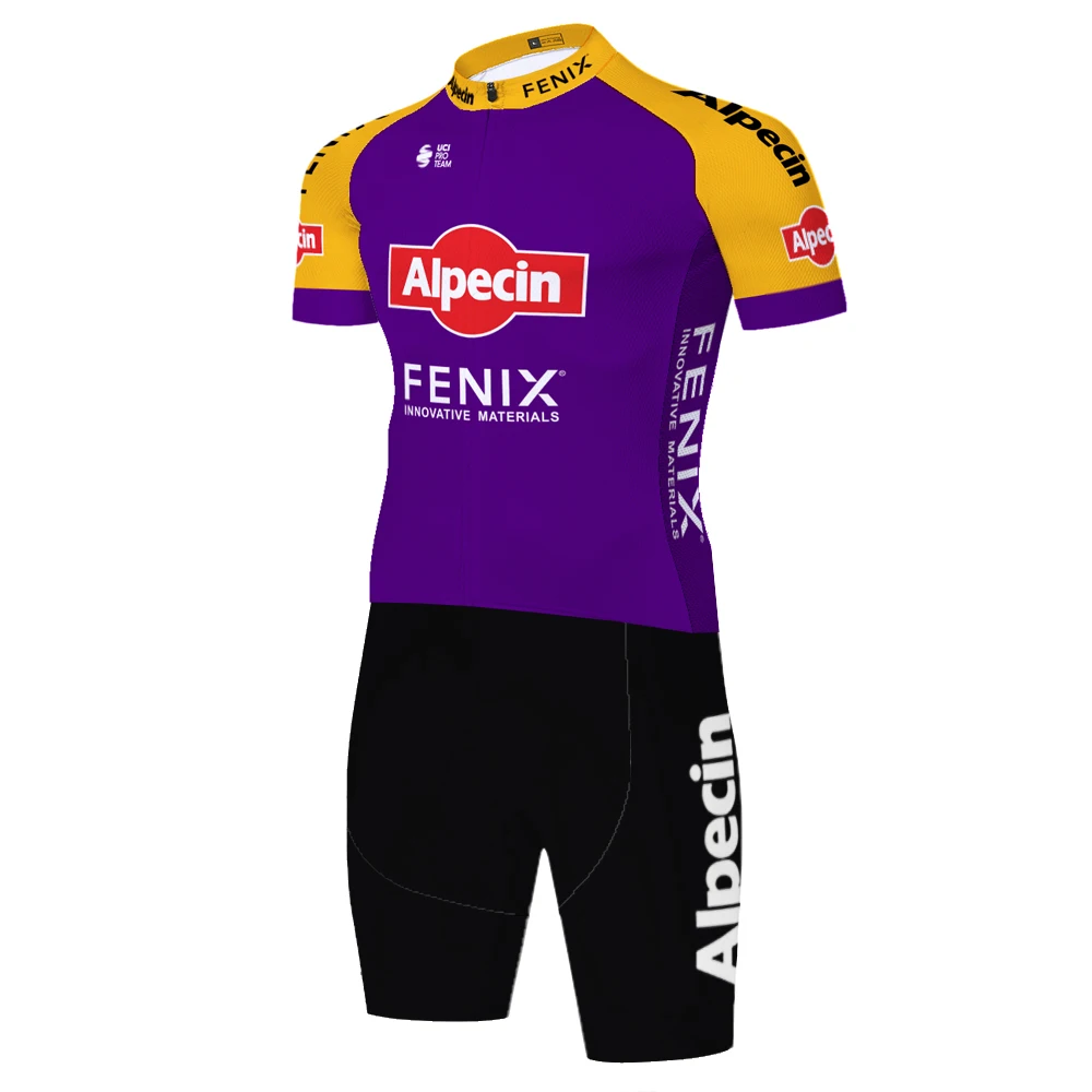 Велосипедный костюм alpecin fenix Мужской Быстросохнущий комбинезон для велоспорта