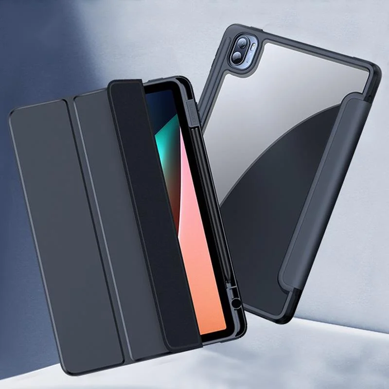 

Case For xiaomi pad 5 Pro Case Shockproof Leather Case Transparent Tablet Cover For xiaomi Mi Pad 5 Pro 2021 Funda Coque