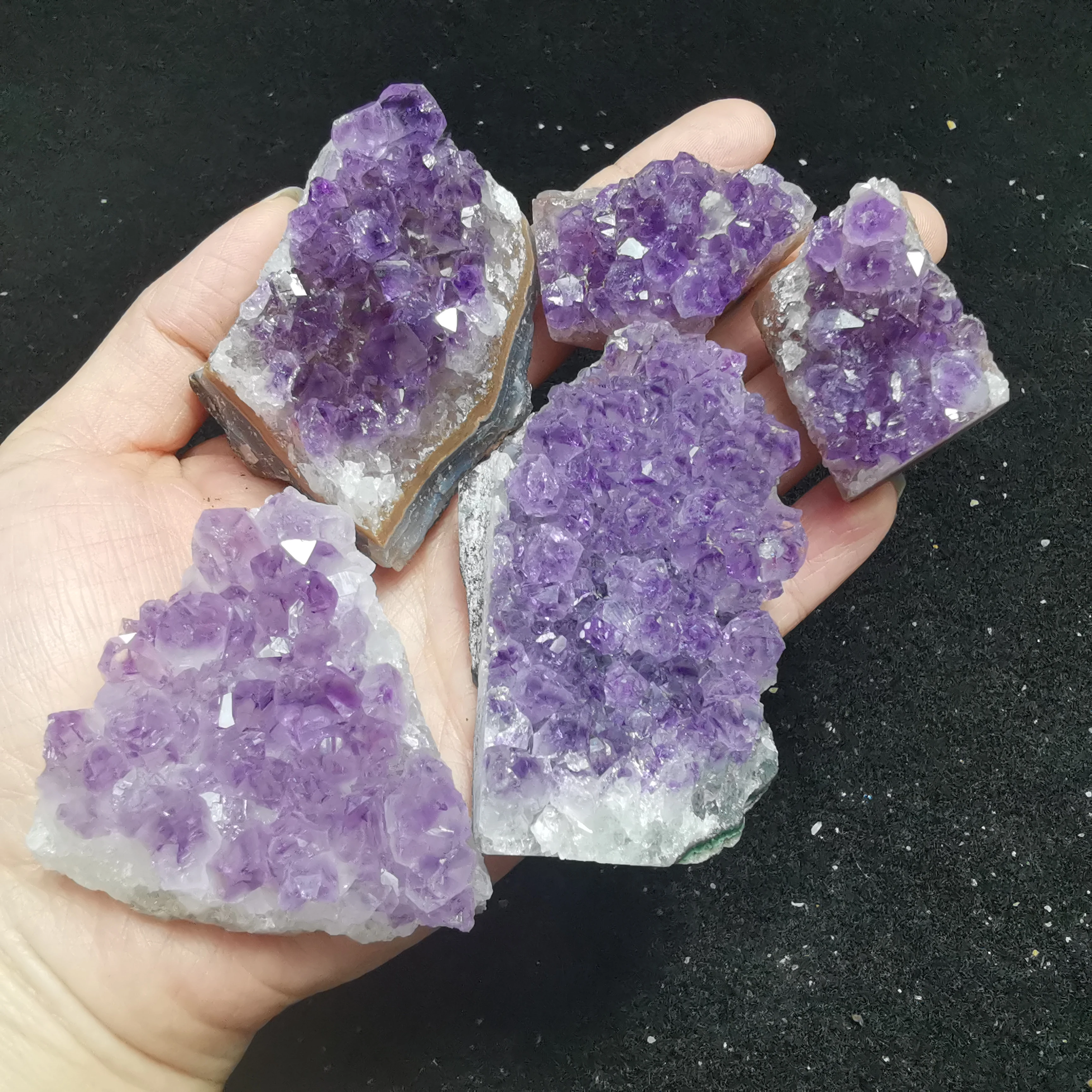 

Натуральный protolith аметист кластера минеральной исцеления образец камня домашное украшение ручной работы decoration10-50g