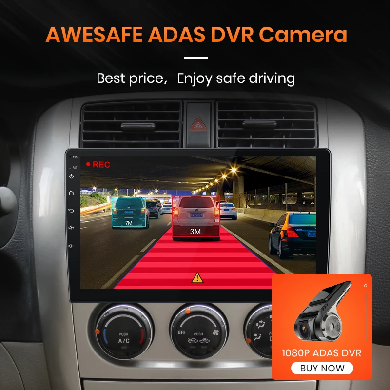 Автомагнитола AWESAFE PX9 для Suzuki Liana мультимедийный видеоплеер с радио и GPS