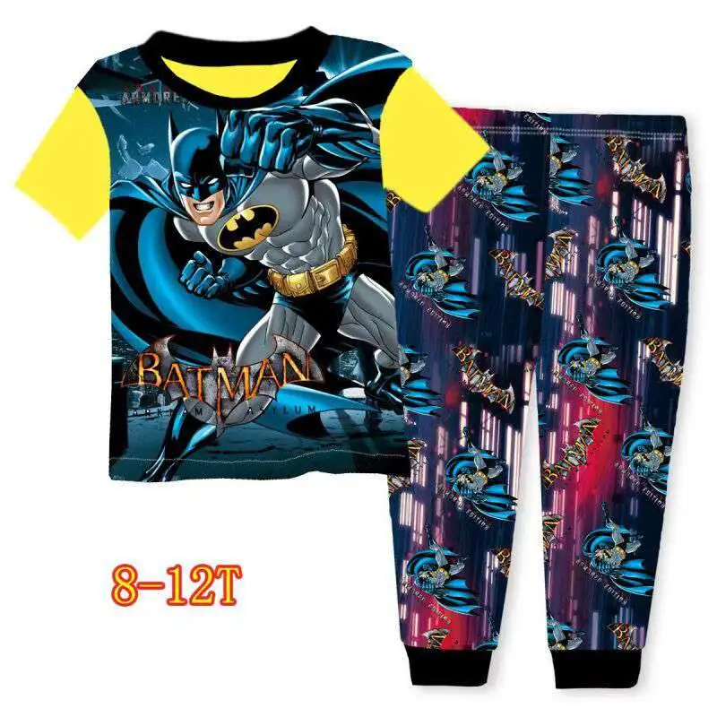 Оптовая продажа пижамы с Бэтменом для маленьких мальчиков 2019 г. детские героями