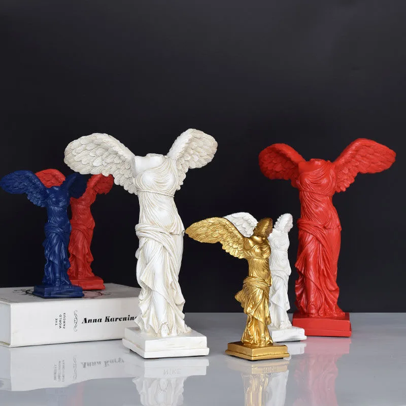 Домашний декор статуя из смолы украшение для комнаты богини победы