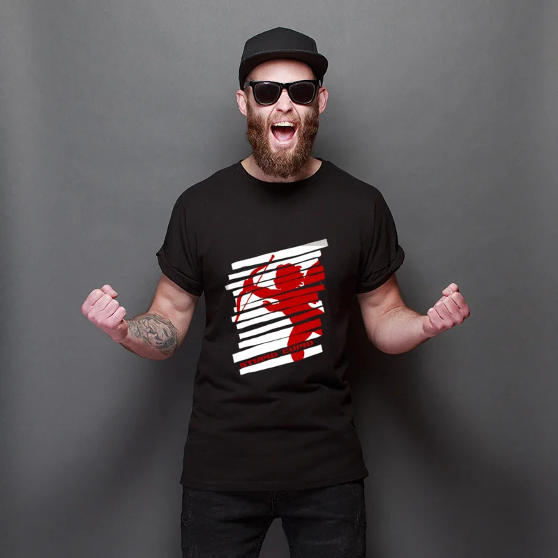 

Birthday Day LOVE LINES Comics Fashionable Tees Customized Prevalent Tee Shirt Plain Adult Tops T Shirt For Adult